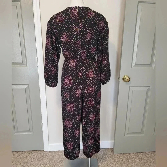 Kate Spade Disco Dots Cropped Wide L eg 70s Inspired Retro Jumpsuit(2) - Picture 7 of 12